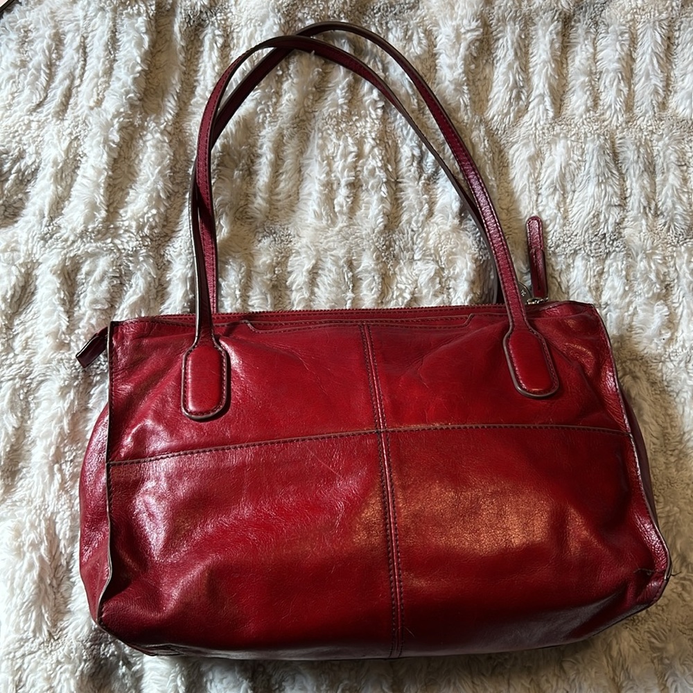 Vintage HOBO bags Friar in crimson - Picture 8 of 16